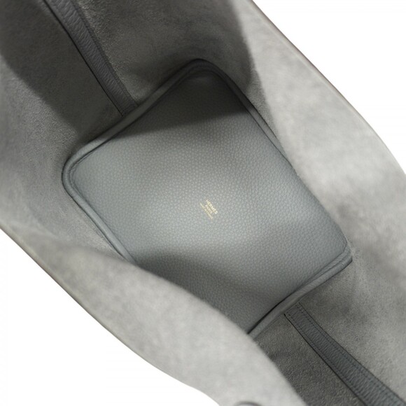 Hermes Hermès Picotin Lock MM Handbag in Taurillon Clemence Blue Run with K S... - Picture 4 of 8